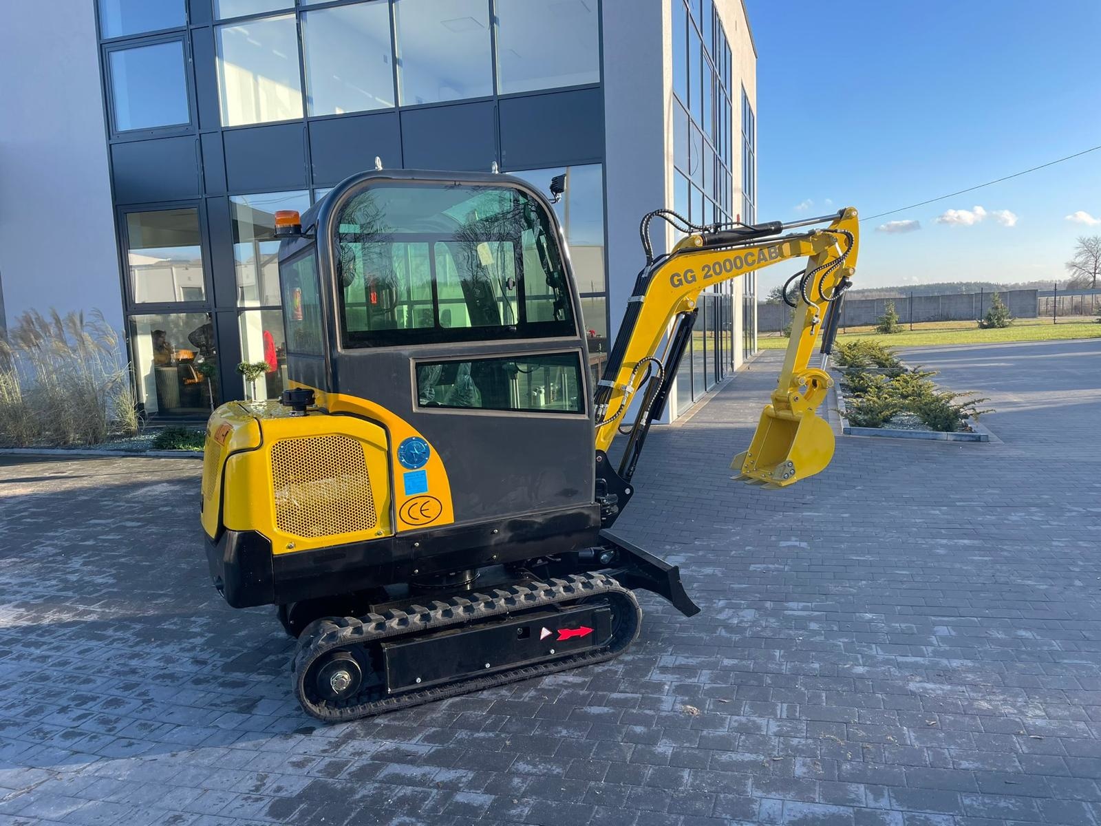 Günter Grossmann GG2000 CAB Graafmachine Yanmar