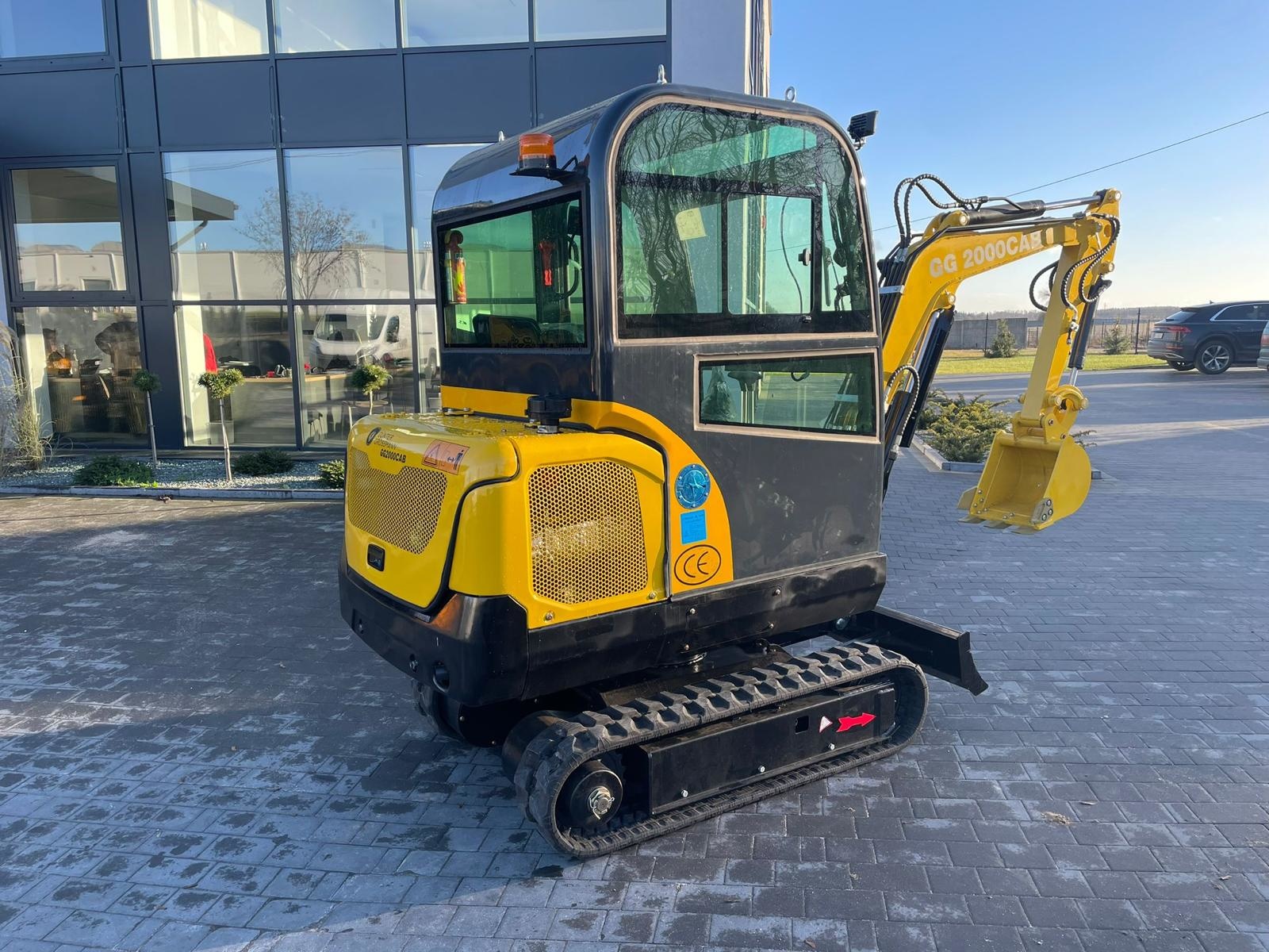 Günter Grossmann GG2000 CAB Graafmachine Yanmar