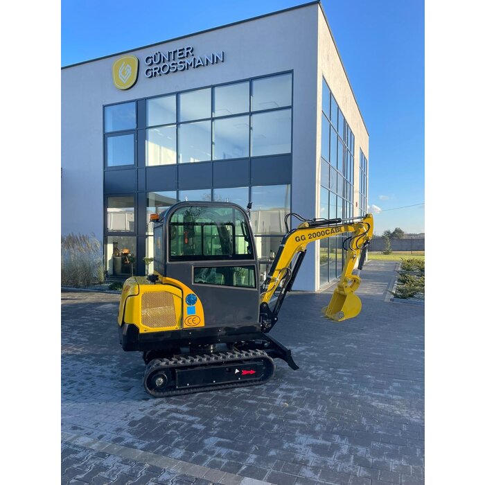 Günter Grossmann GG2000 CAB Graafmachine Yanmar