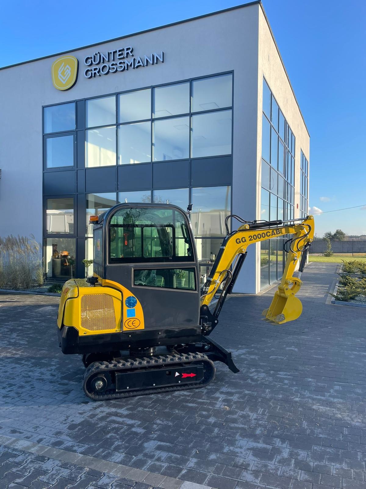 Günter Grossmann GG2000 CAB Graafmachine Yanmar