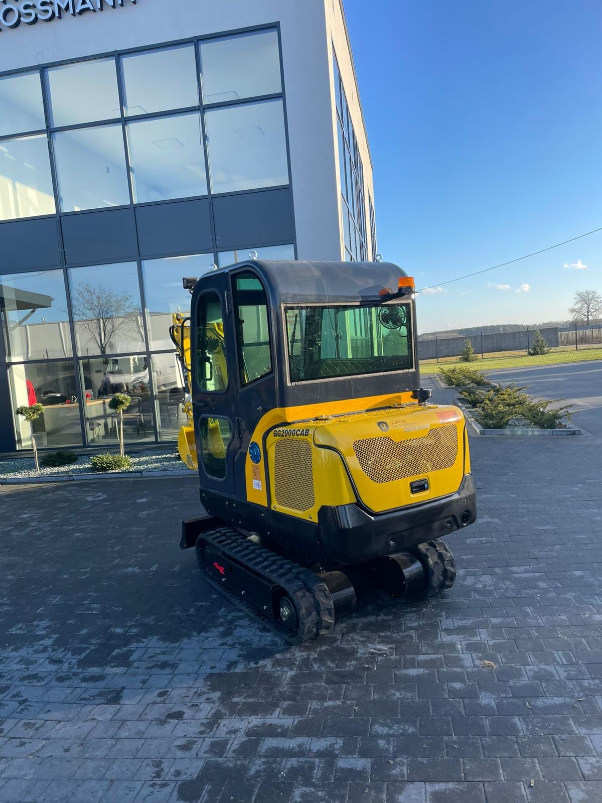 Günter Grossmann GG2000 CAB Graafmachine Yanmar