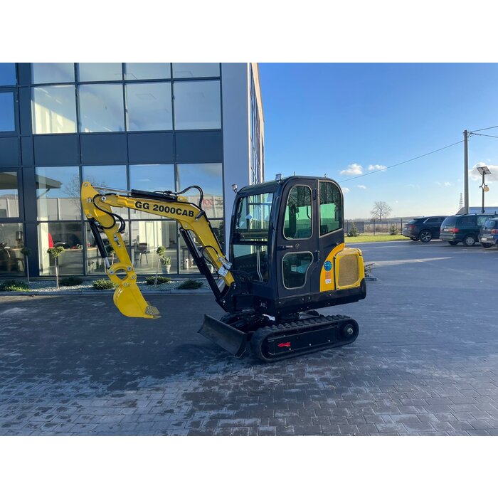 Günter Grossmann GG2000 CAB Graafmachine Yanmar