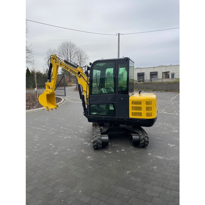 Günter Grossmann GG3000 CAB Graafmachine Kubota