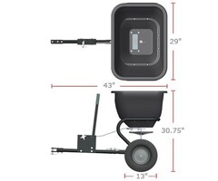 Brinkly Brinly Getrokken Strooier 60Kg