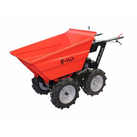 Muck-Truck H-Max 4 wheel wheelbarrow wheel dumper hydraulic tipping