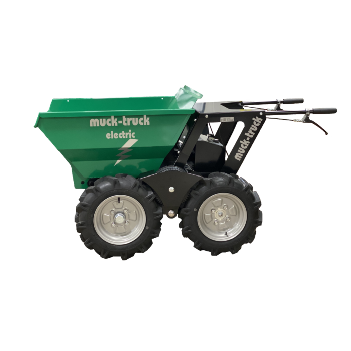 Muck-Truck E-Truck 24 Volt 4-Rad Akku Schubkarre