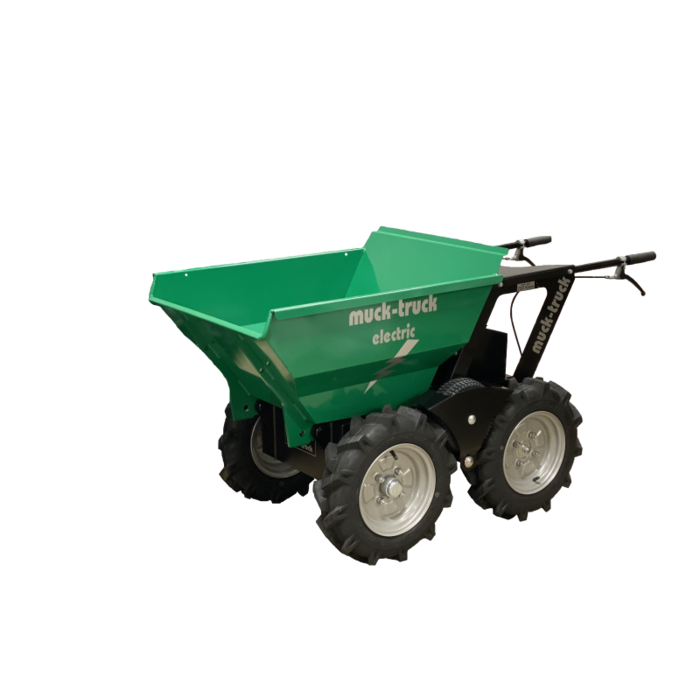 Muck-Truck E-Truck 24 Volt 4-Rad Akku Schubkarre