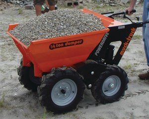 Muck-Truck Muck Truck 4-wiel aangedreven kruiwagen