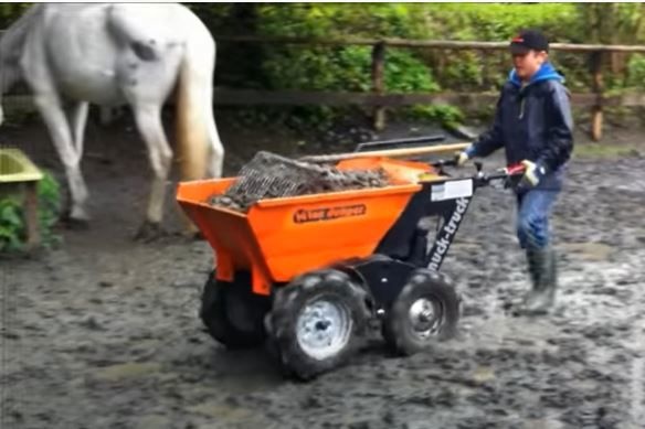 Muck-Truck Muck Truck 4-wiel aangedreven kruiwagen