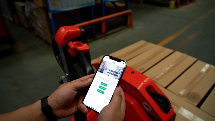 EP WPL 202 elektrische pallettruck (2.000kg)