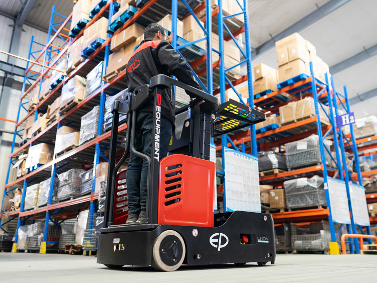 EP JX0 elektrische orderpicktruck (3,0 m) = 5 meter werkhoogte