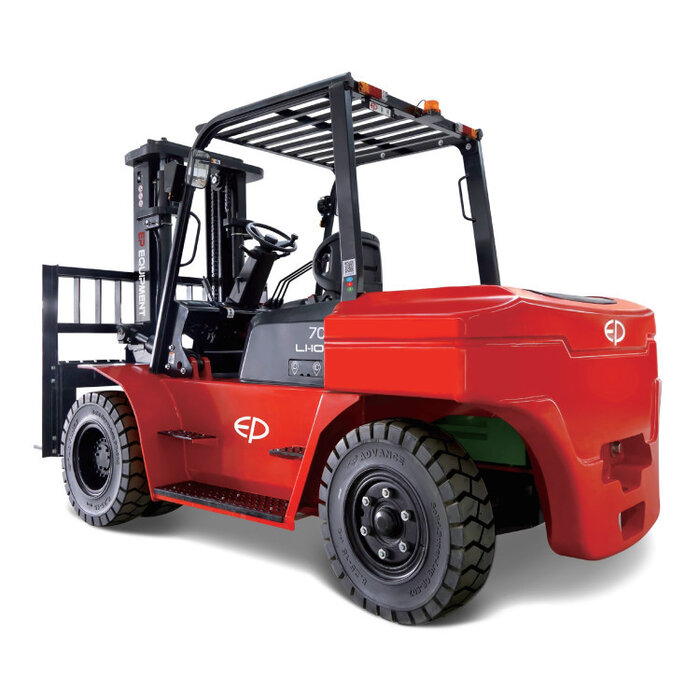 EP EFL 702 elektrische heftruck (7000 kg) 4800mm triplex