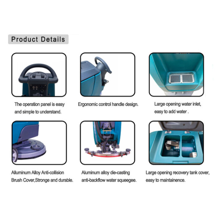 EP D5 Scrubber drier