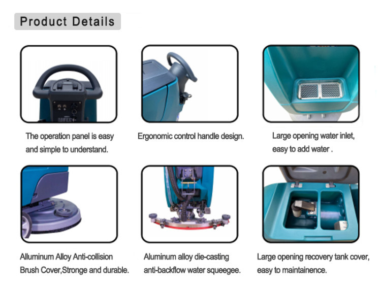 EP D5 Scrubber drier