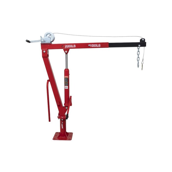TOP GEAR  TRAILER CRANE HEAVY + WINCH 900 KG
