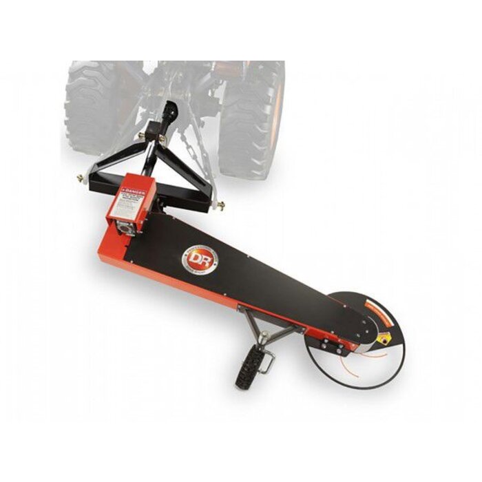 DR Three-point trimmer PTO driven