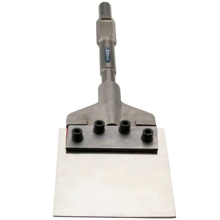 Spero tools Losse Hakplaat Metaal tapijt/linolium tbv spadeset Breekhamer trolley, BHT4001