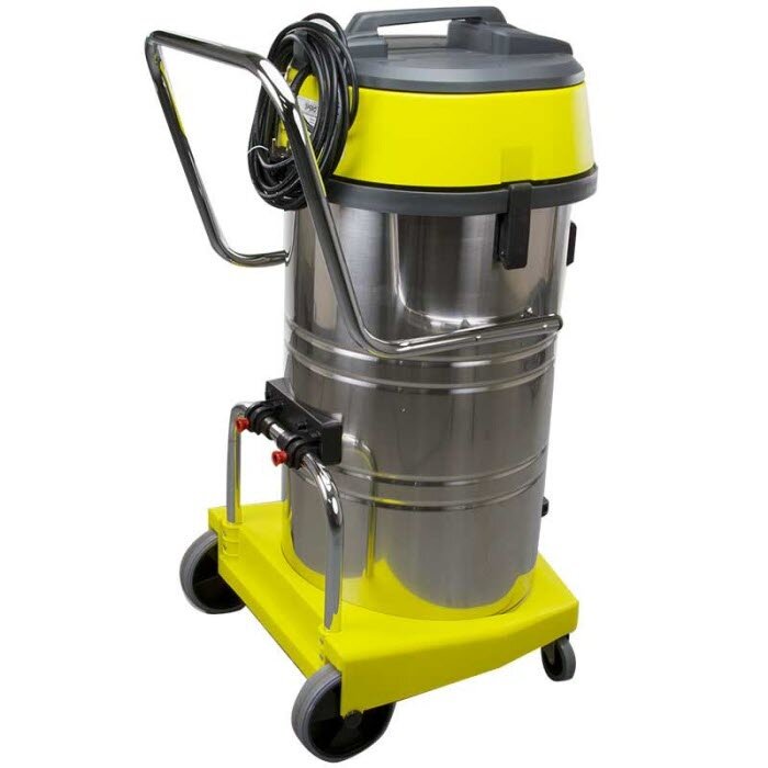 Spero tools Dust & Water vacuum cleaner 3000Watt - 80Liter stainless steel tank Industry Dust & Water vacuum cleaner with Autostop - 3 motors IZ3001AS