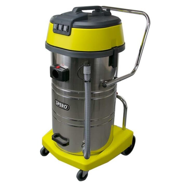 Spero tools Dust & Water vacuum cleaner 3000Watt - 80Liter stainless steel tank Industry Dust & Water vacuum cleaner with Autostop - 3 motors IZ3001AS