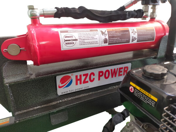 Hzc / Landworks 40 Tonnen horizontaler Holzspalter mit Benzinmotor und Holzlift (HS40335)