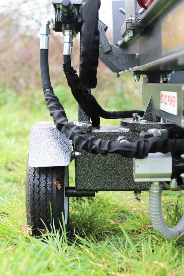 Hzc / Landworks 40 Tonnen horizontaler Holzspalter mit Benzinmotor und Holzlift (HS40335)