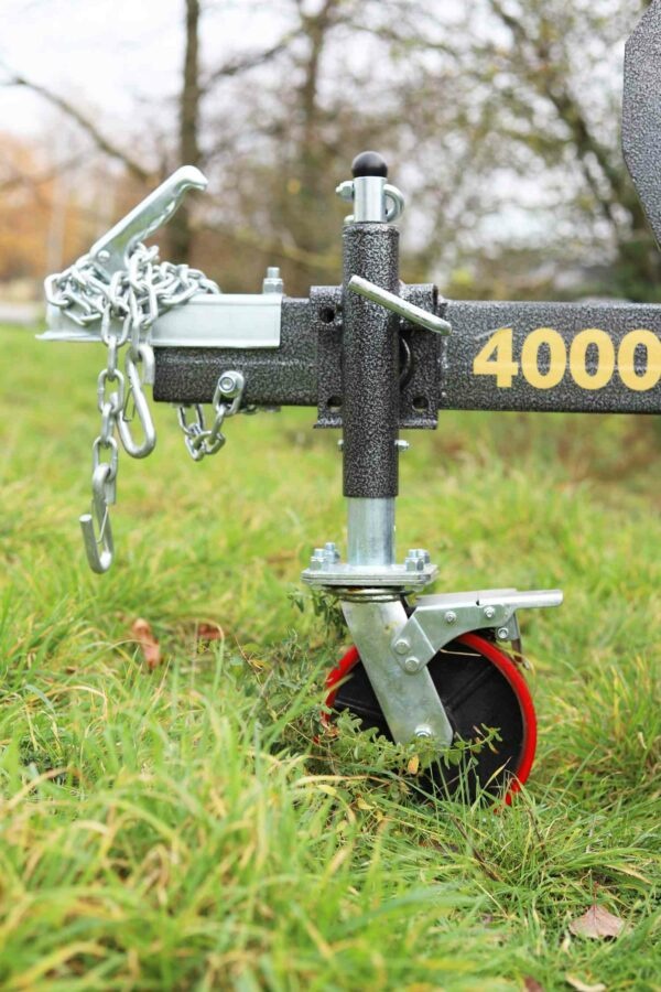 Hzc / Landworks 40 Tonnen horizontaler Holzspalter mit Benzinmotor und Holzlift (HS40335)