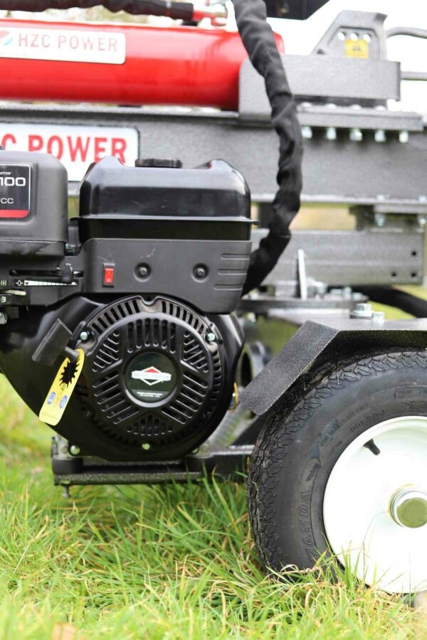 Hzc / Landworks 40 Tonnen horizontaler Holzspalter mit Benzinmotor und Holzlift (HS40335)