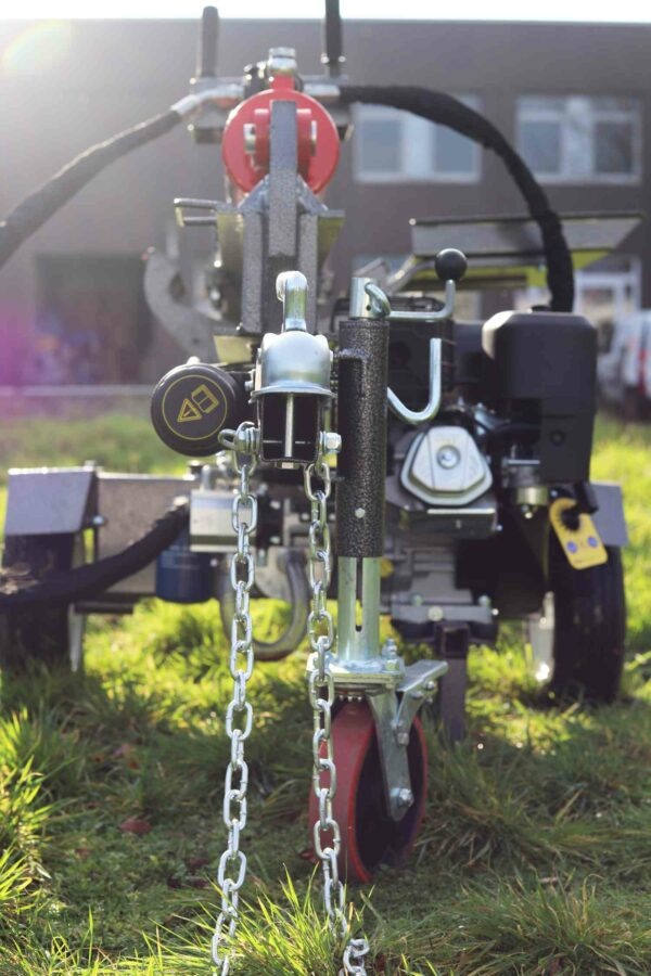 Hzc / Landworks 40 Tonnen stehender und liegender Holzspalter mit Benzinmotor und Tisch (HS40285)