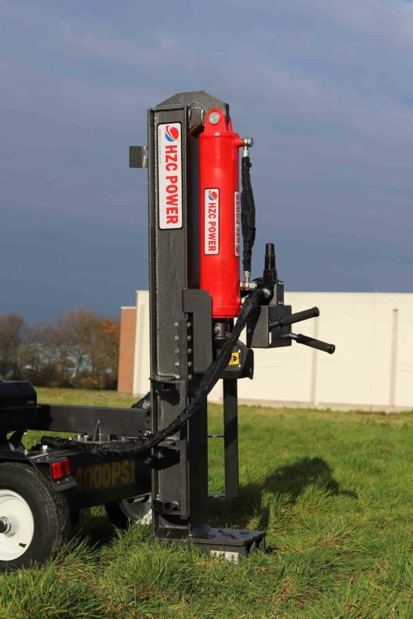 Hzc / Landworks 40 Tonnen stehender und liegender Holzspalter mit Benzinmotor und Tisch (HS40285)