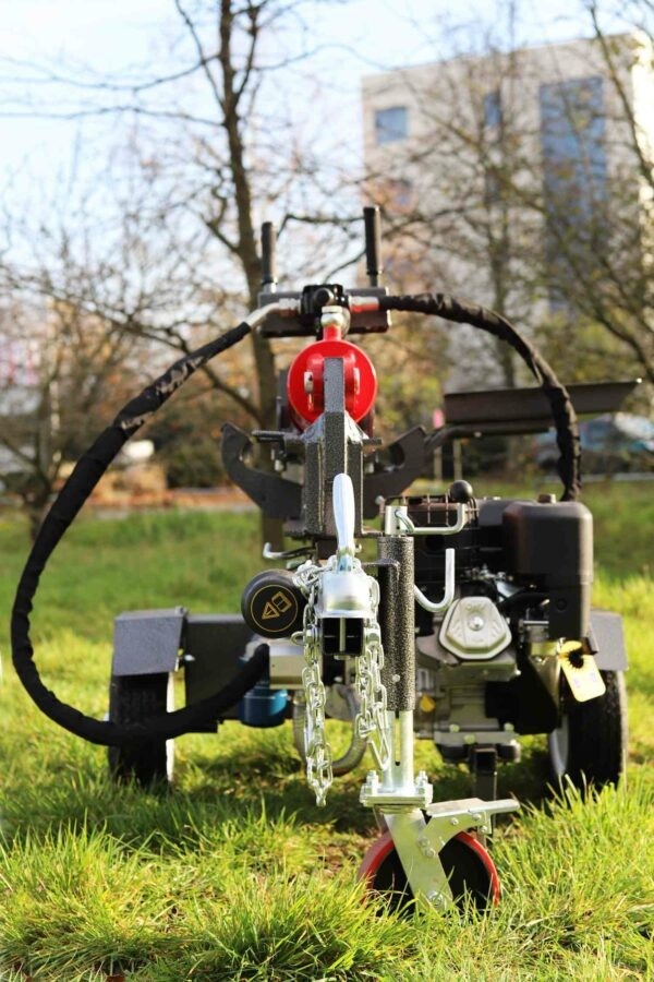 Hzc / Landworks 40 Tonnen stehender und liegender Holzspalter mit Benzinmotor und Tisch (HS40285)