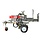 25 t upright and horizontal log splitter with petrol engine and mounting arms (HS25266)