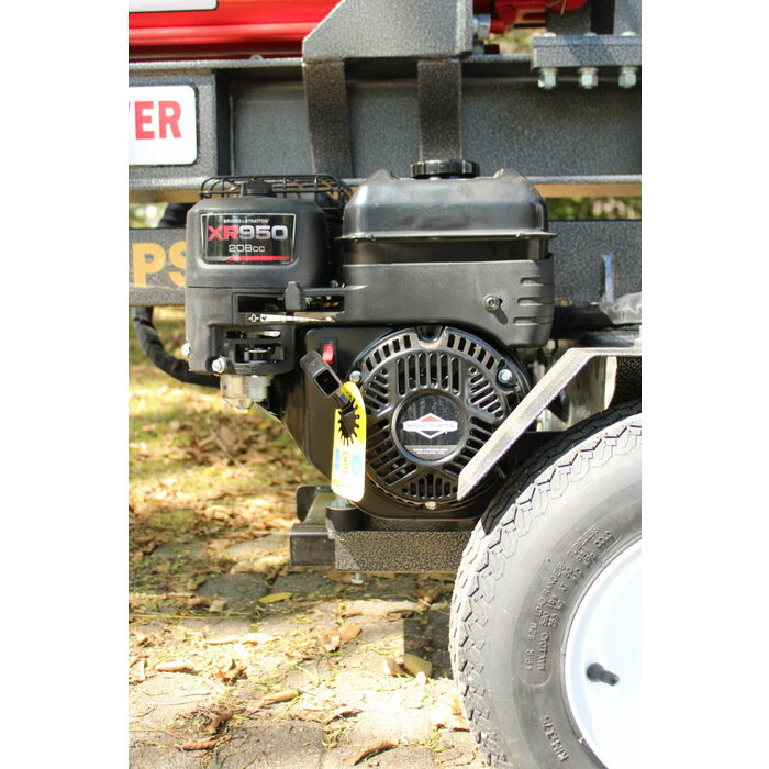 Hzc / Landworks 30 ton staande en liggende houtklover met tafel, benzinemotor en snellere cilinder (HS30245)