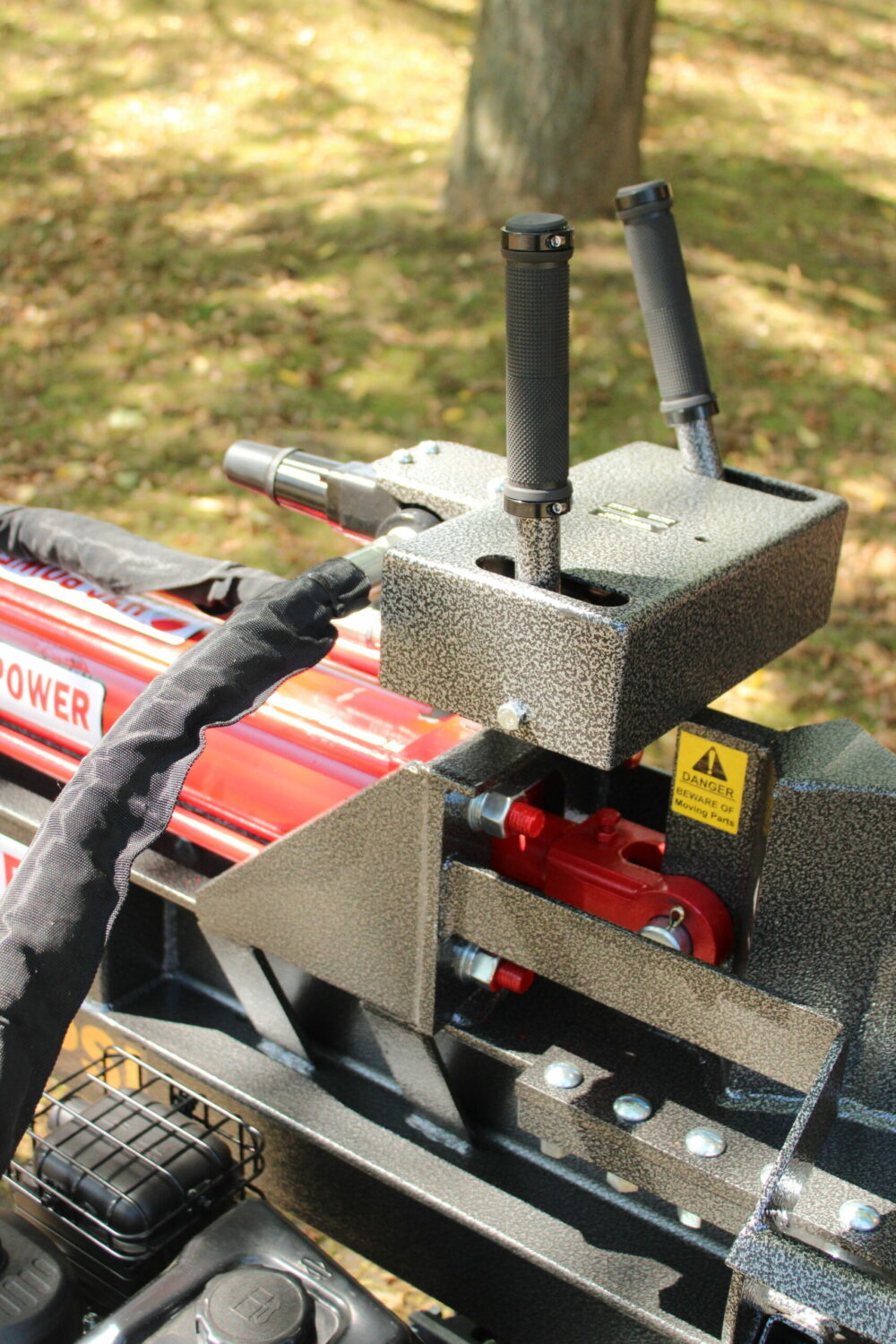 Hzc / Landworks 30 ton staande en liggende houtklover met tafel, benzinemotor en snellere cilinder (HS30245)