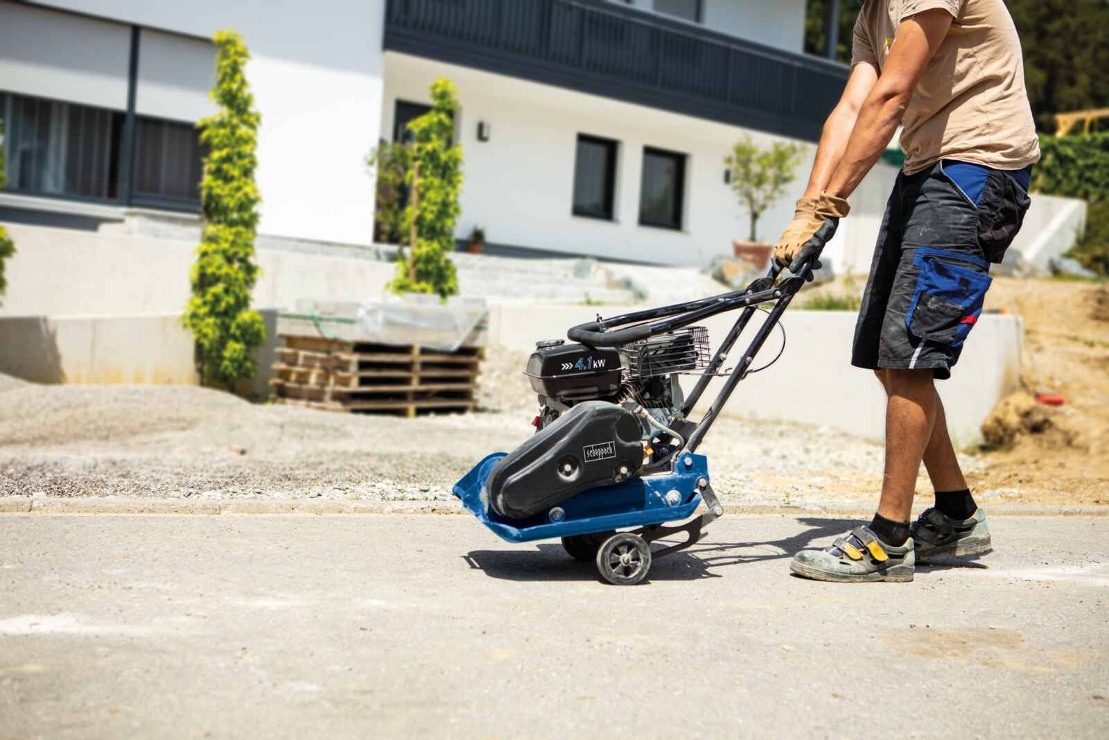 Scheppach Vibrationsplatte HP1400S 2,0 PS 13000 N