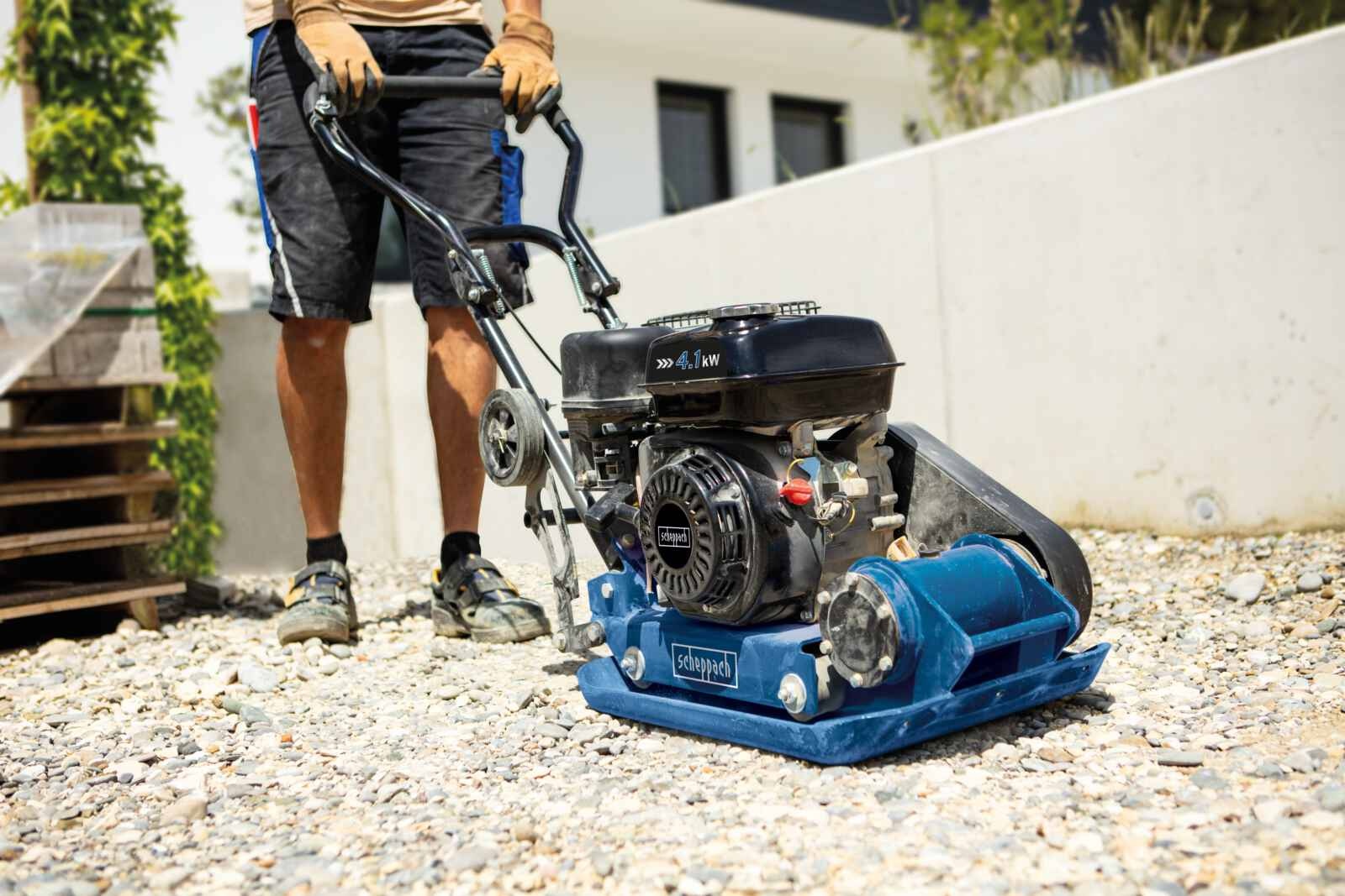 Scheppach Vibrationsplatte HP1400S 2,0 PS 13000 N