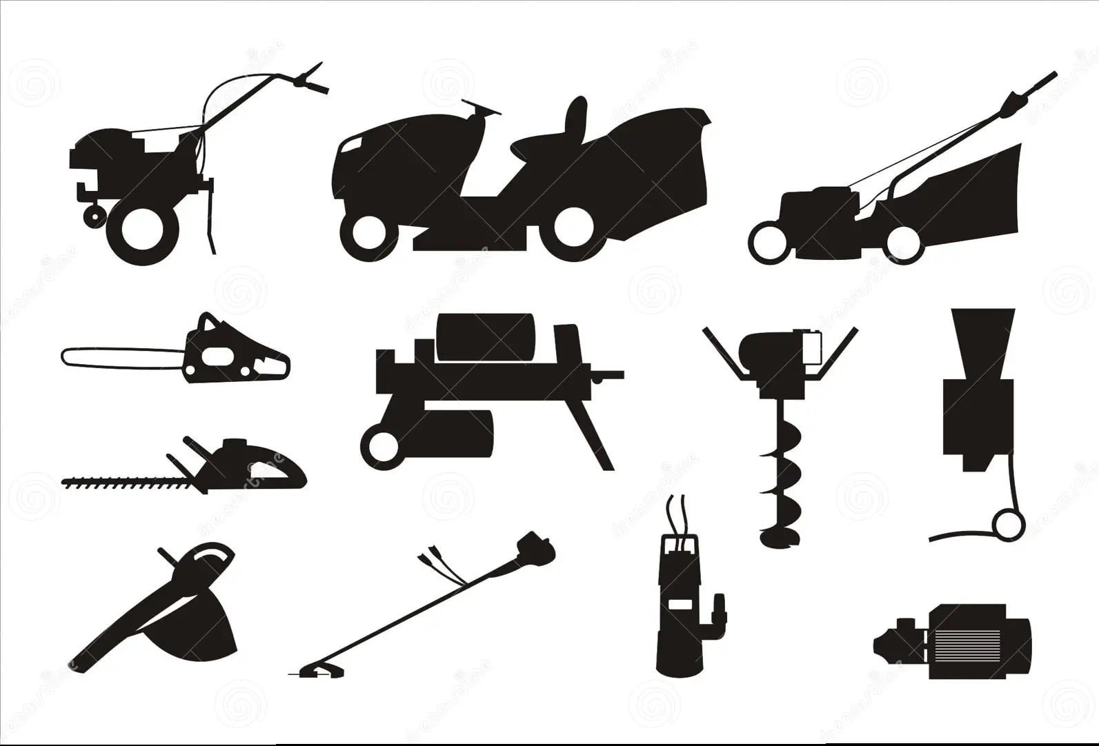 Professionele Tuin, Bosbouw en Straatwerk Machines
