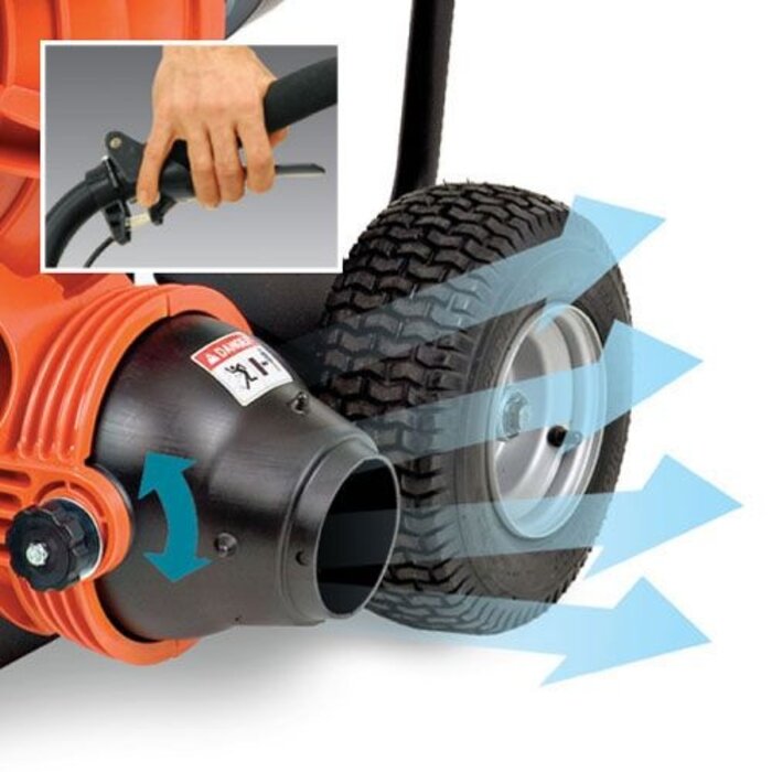 Billy Goat F1002V push wheel blower