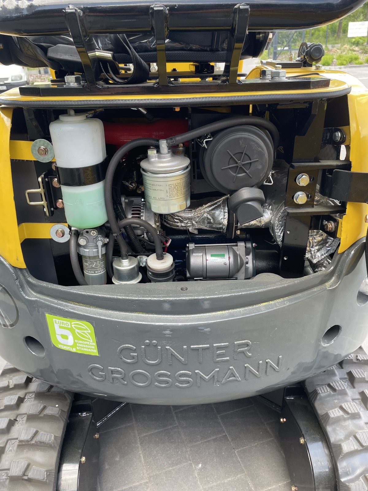 Günter Grossmann GÜNTER GROSSMANN GG1600 MINI GRAAFMACHINE KUBOTA