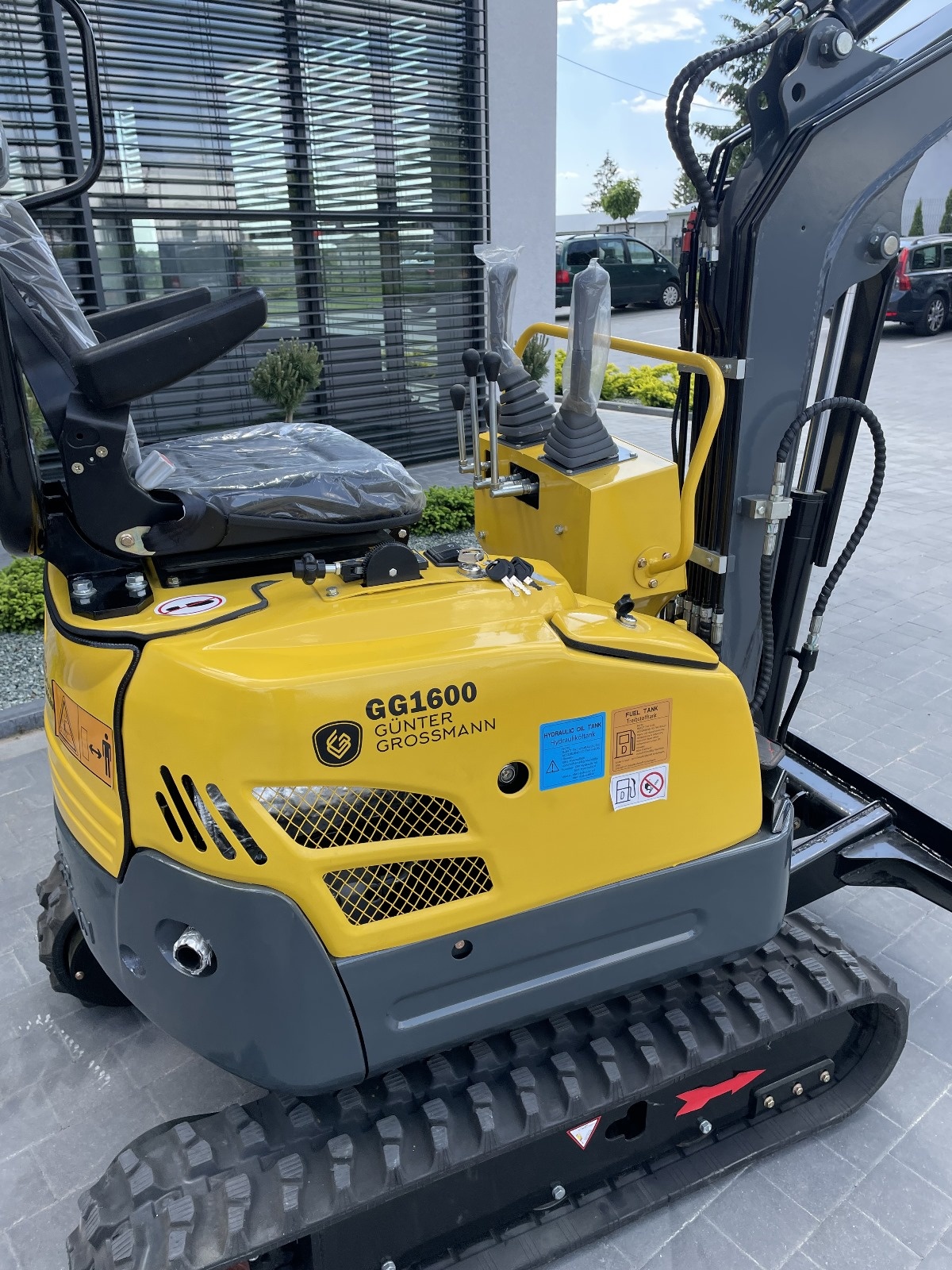 Günter Grossmann GÜNTER GROSSMANN GG1600 MINI GRAAFMACHINE KUBOTA