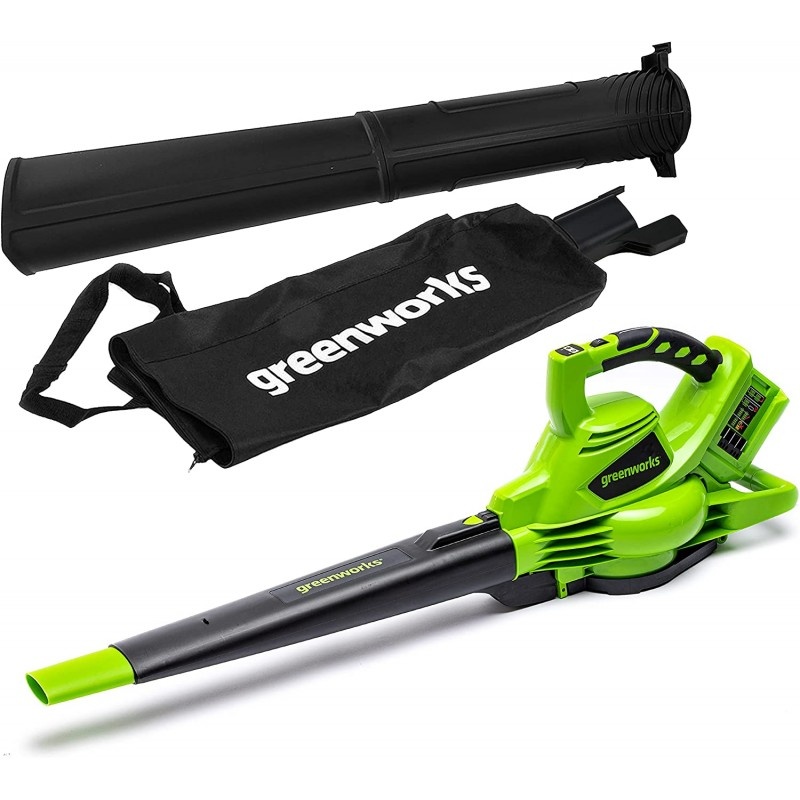 Greenworks 48 VOLT (2X24 VOLT) BATTERY LEAF BLOWER AND PISTON