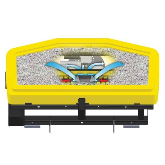 SNOWEX NOWEX SP1675 12 volt mounted spreader
