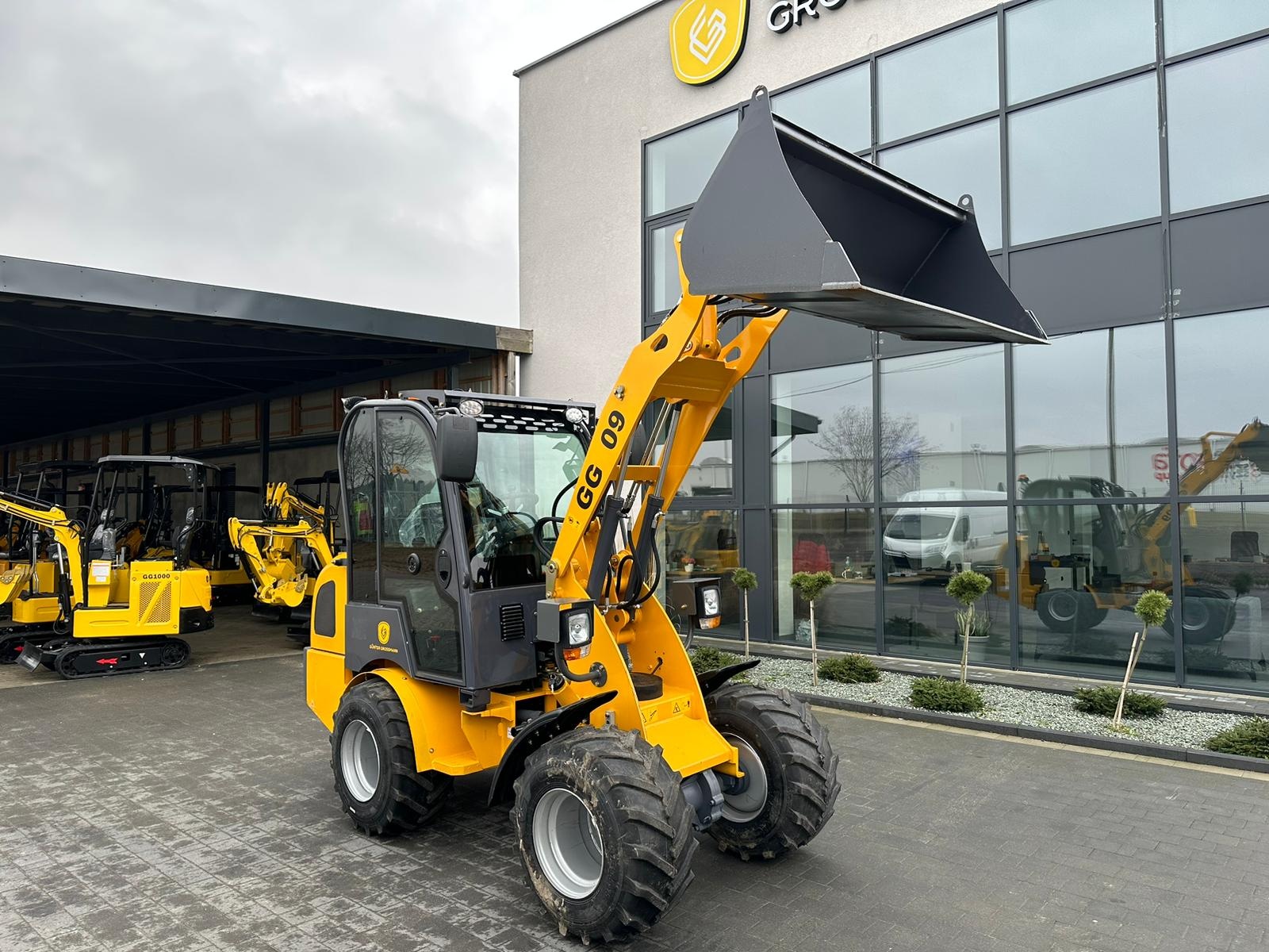 Günter Grossmann Gunter Grossmann GG09 Mini Excavator with Kubota Euro 5 Engine: Compact Power and Durability