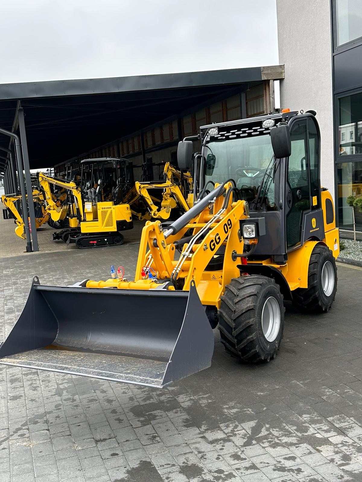 Günter Grossmann Gunter Grossmann GG09 Mini Excavator with Kubota Euro 5 Engine: Compact Power and Durability