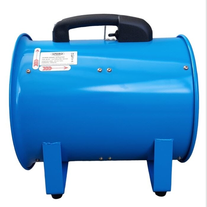 Spero tools 3900 M3/H – Durchmesser: 300 mm Axialventilator 560 W – SBL1003