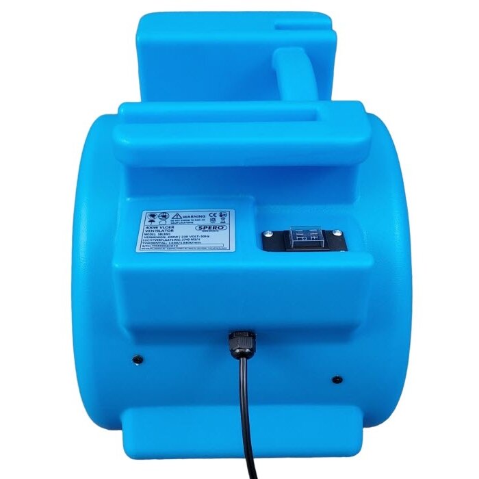 Spero tools 4200M3/H - 3 Standen Radiaal Vloerventilator 600W - SBL3002