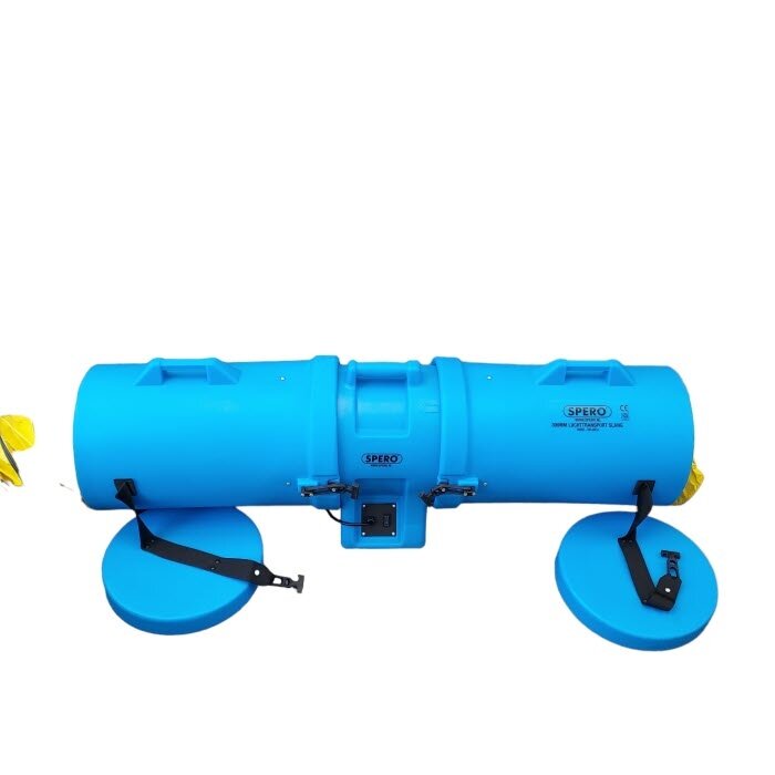 Spero tools Axialventilator 3900 M3/H – Durchmesser: 300 mm, 750 W, inkl. Rohr mit 4,5 mtr