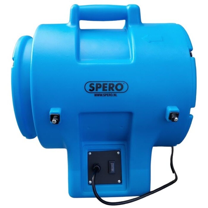 Spero tools Axial Fan 3900M3/H - Dia:300mm 750W Incl. tube with 4.5 mtr