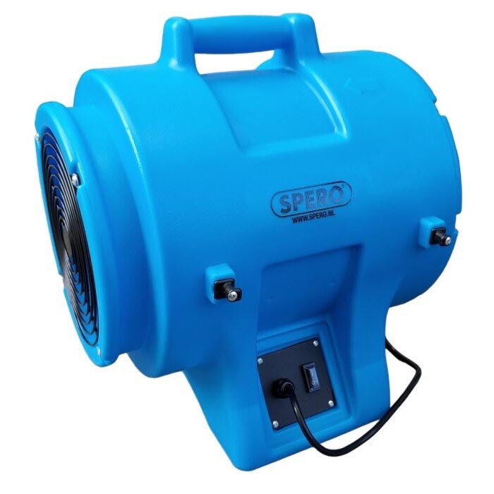 Spero tools Axial Fan 3900M3/H - Dia:300mm 750W Incl. tube with 4.5 mtr