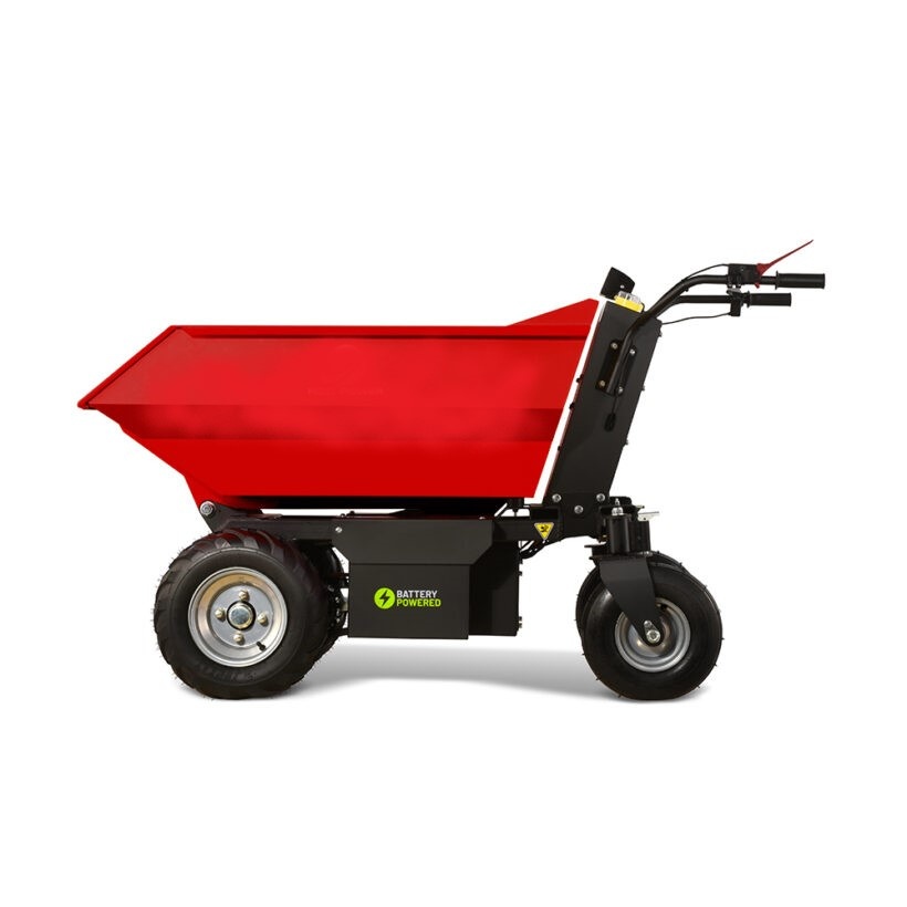 Hzc / Landworks Electric Mini Dumper with Bucket and Wheels: Efficient Transport Solution for 500 kg Payload