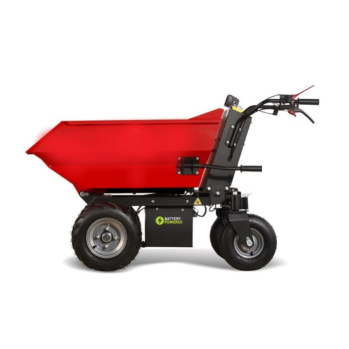 Hzc / Landworks ELEKTRISCHER MINIDUMPER MIT SCHAUFEL, RÄDERN, 500 KG LASTKAPAZITÄT UND HYDRAULISCHER KIPPVORRICHTUNG (EMD301H) - Copy